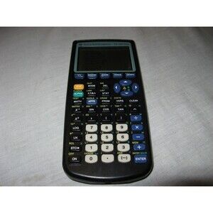 Texas Instruments TI-83 Plus Black Graphing Calculator Tested Works